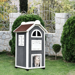 Duplex Outdoor Cat Villa