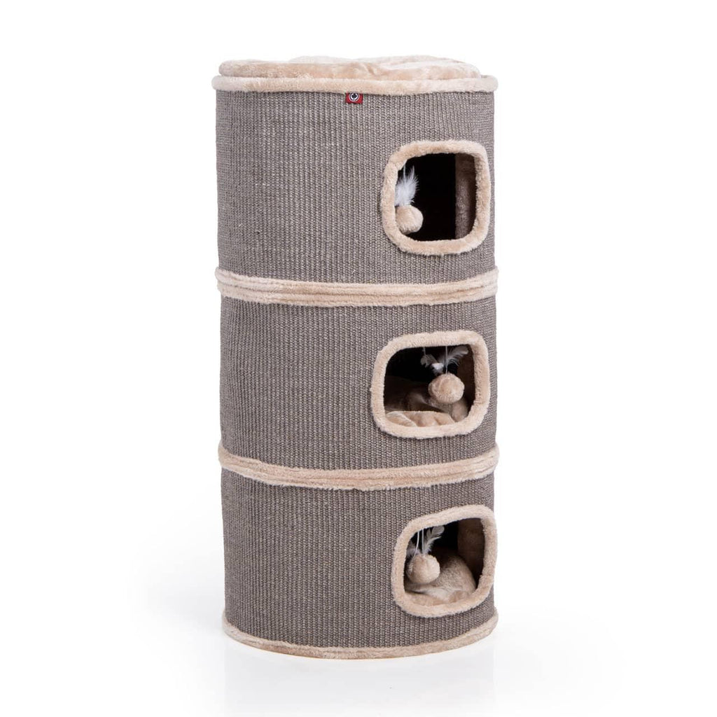 The Simba XXL Barrel (Beige) Cat Tree