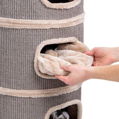 The Simba XXL Barrel (Beige) Cat Tree