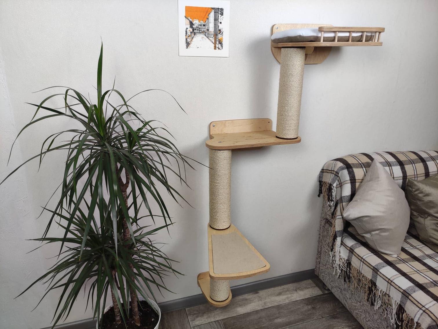 Cat furniture set “Snake” – Light