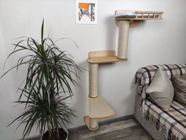 Cat furniture set “Snake” – Light