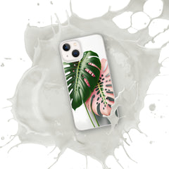 Pink Mostera iPhone Case