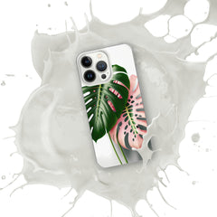 Pink Mostera iPhone Case