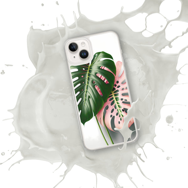 Pink Mostera iPhone Case