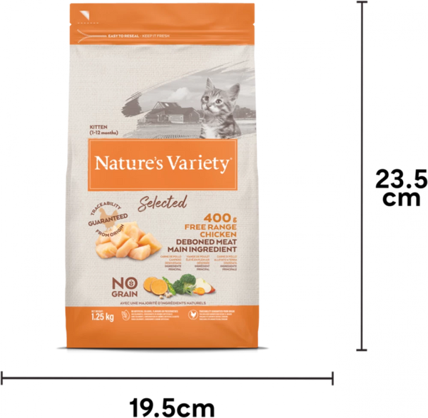 Natures Variety Free Range Dry Food Chicken For Kitten