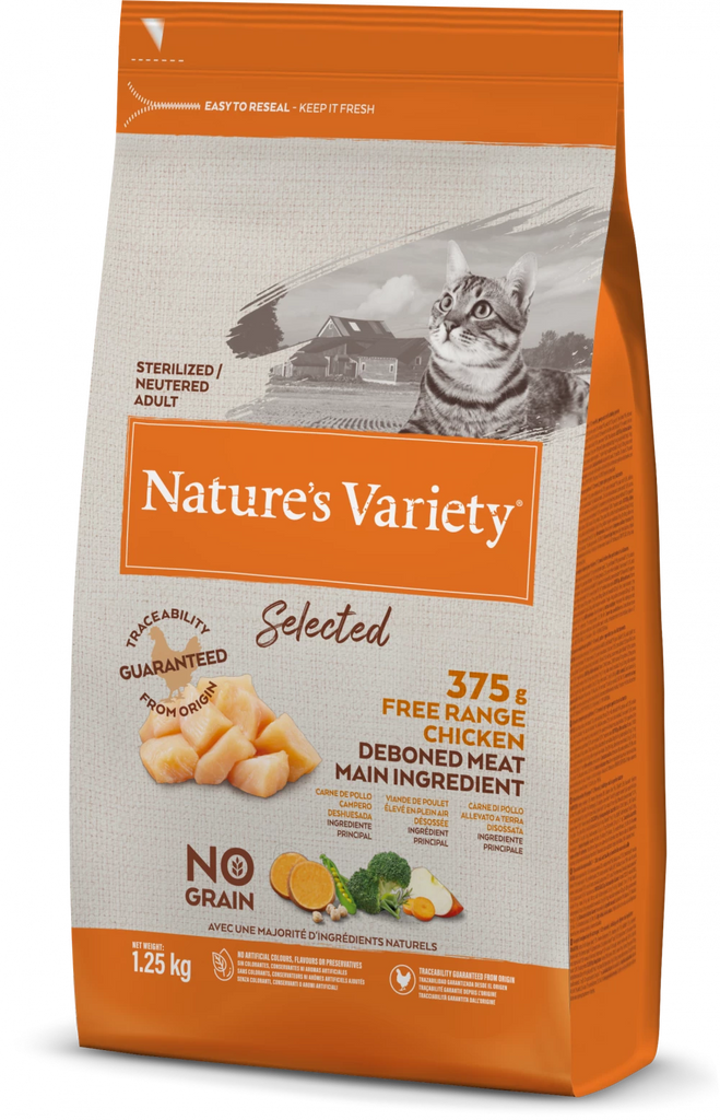 Natures Variety Free Range Dry Food Chicken For ADULT CATS