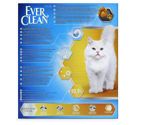 Ever Clean LitterFree Paws Adult Cat Litter Scented 10 Litre