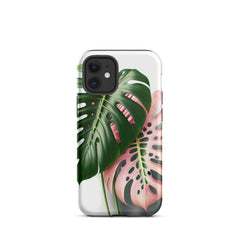 Pink Monstera Tough iPhone case