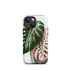 Pink Monstera Tough iPhone case